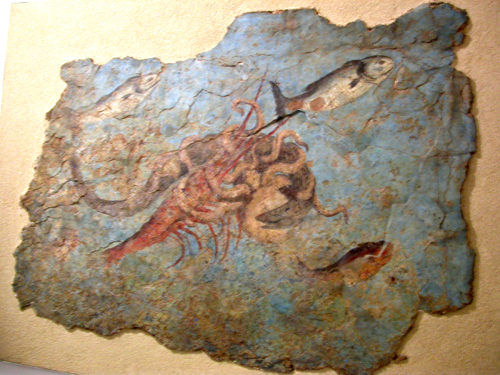 Terme di Diocleziano, bath fresco