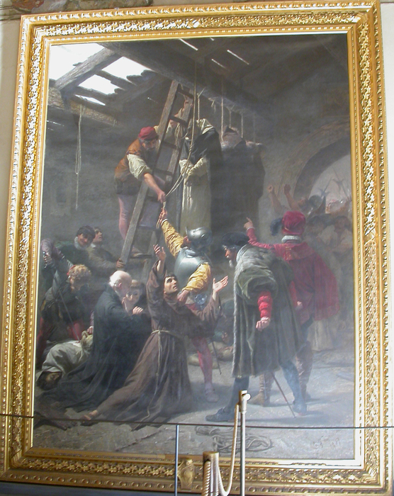 Vatican, martyr painting